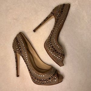 Bebe Glitz Heels